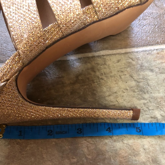 LILIANA HIGH HEEL GLITTER BOOTIES SIZE: 9.0 - Picture 13 of 15